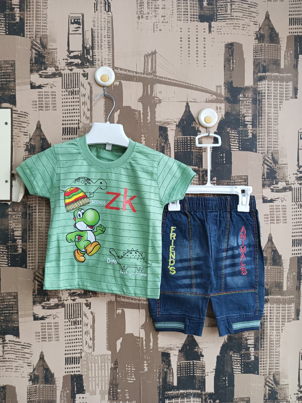 Boys Dino BOF 2Pcs Set