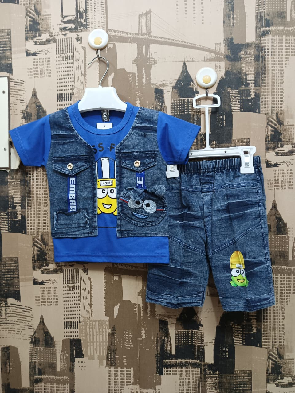Boys Cartoon Pocket 2.5Pcs Set