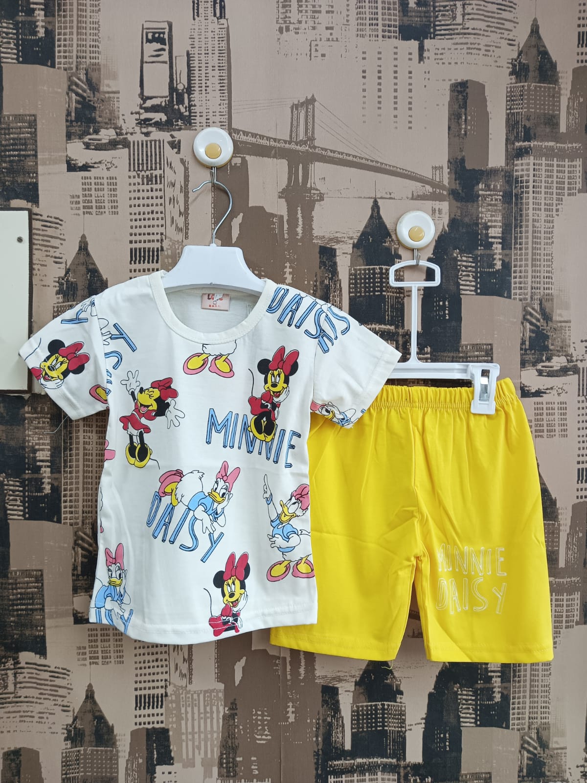 Girls Mini Daisy Print 2Pcs Suit
