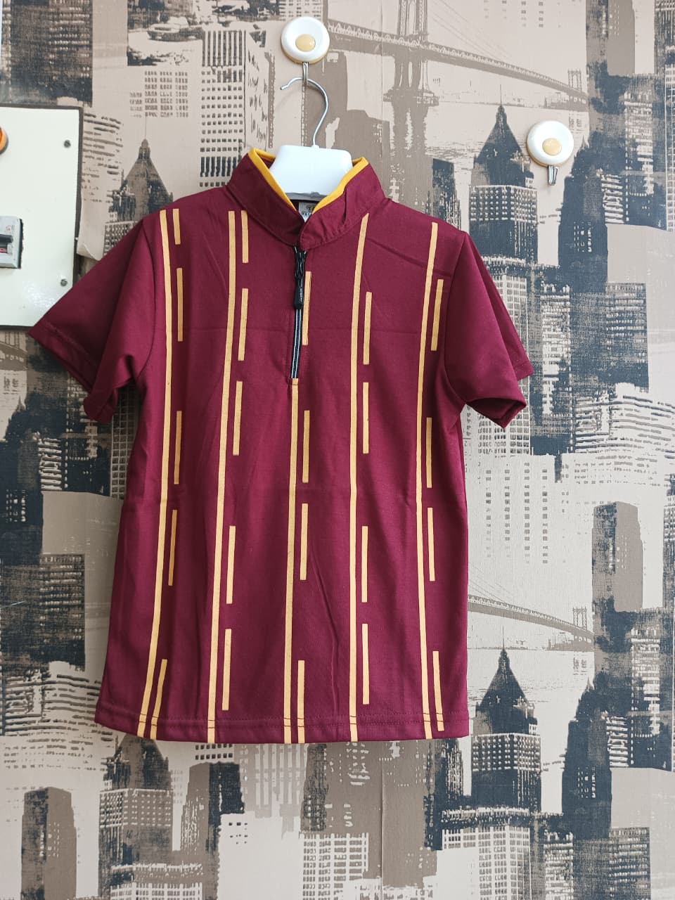Boys Lining Polo T-Shirt