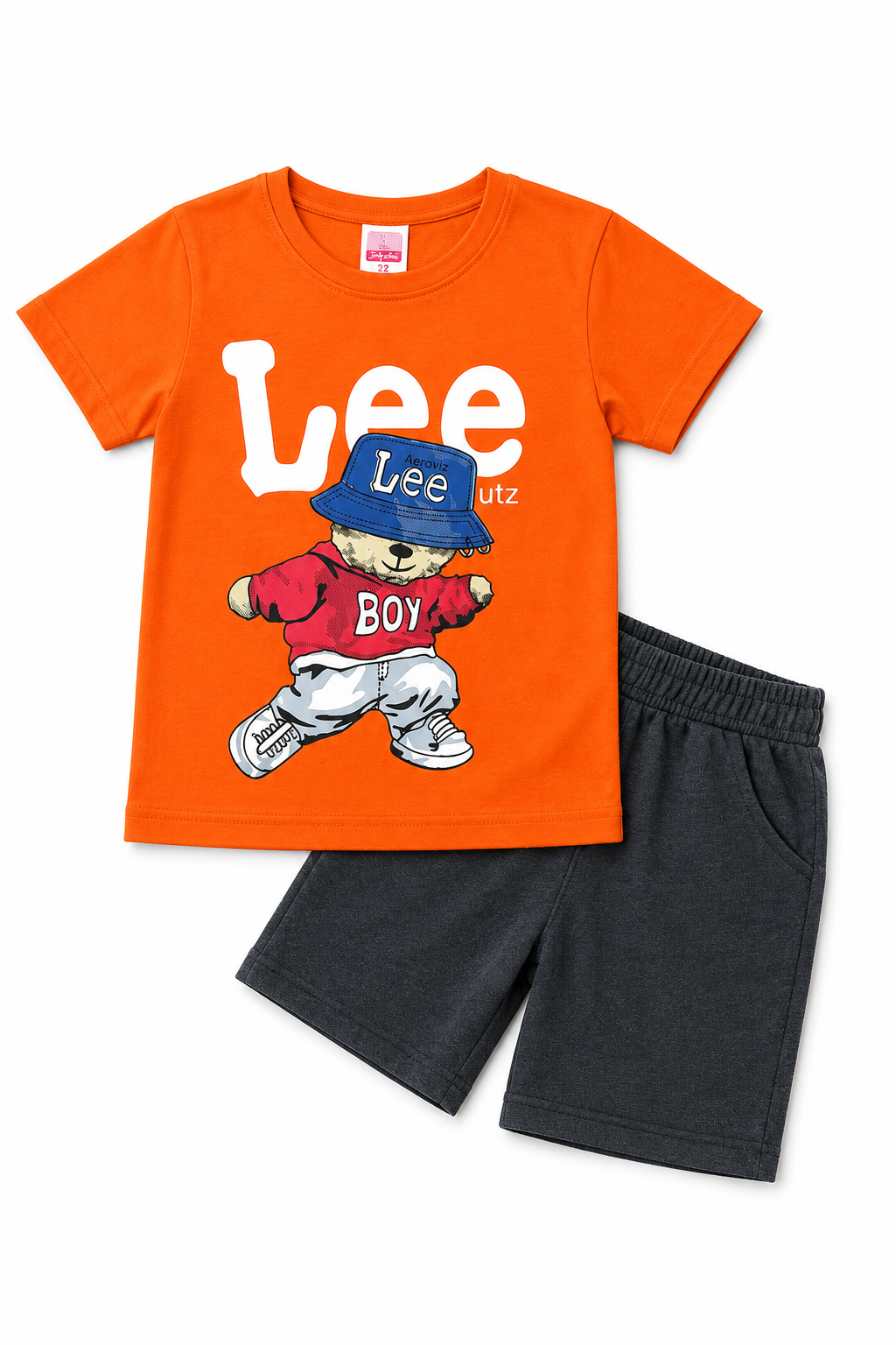 Boys Lee Boy 2Pcs Suit - Orange