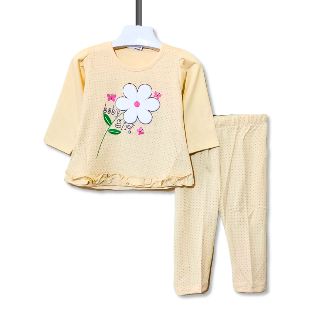 Girls 2 Piece Suit Baby Girls Printed F/S