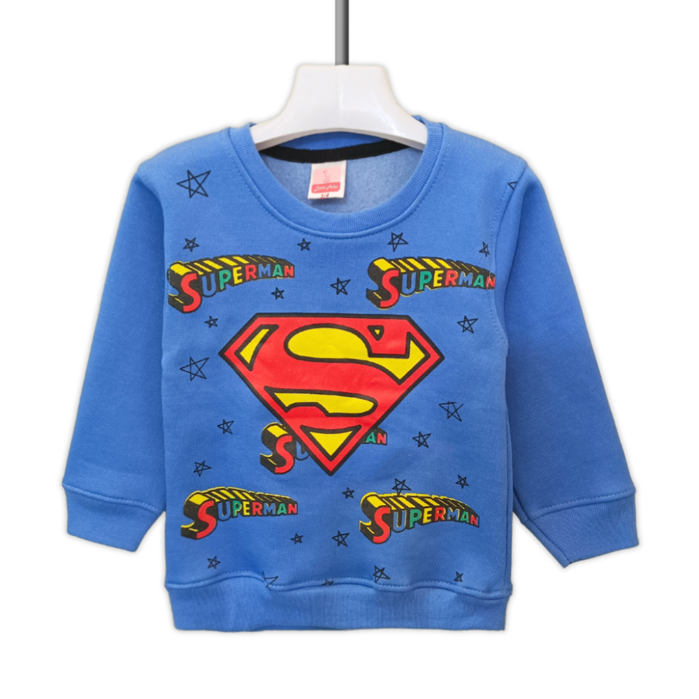 Boys' Superman Sweatshirt – Blue