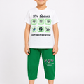 Day Boys 2 Piece Suit – White & Green