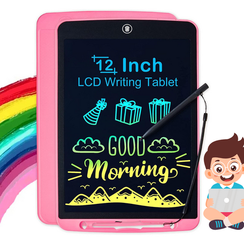 Kids Multi Colors - LCD Writing Tablet 12 Inches