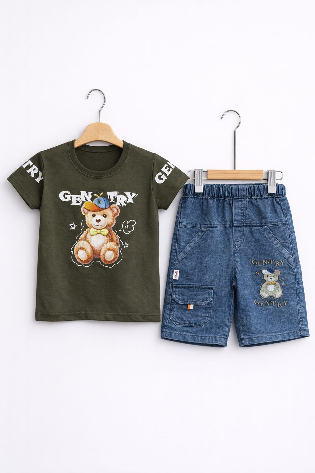 Boys Gentry Bear 2Pcs Set
