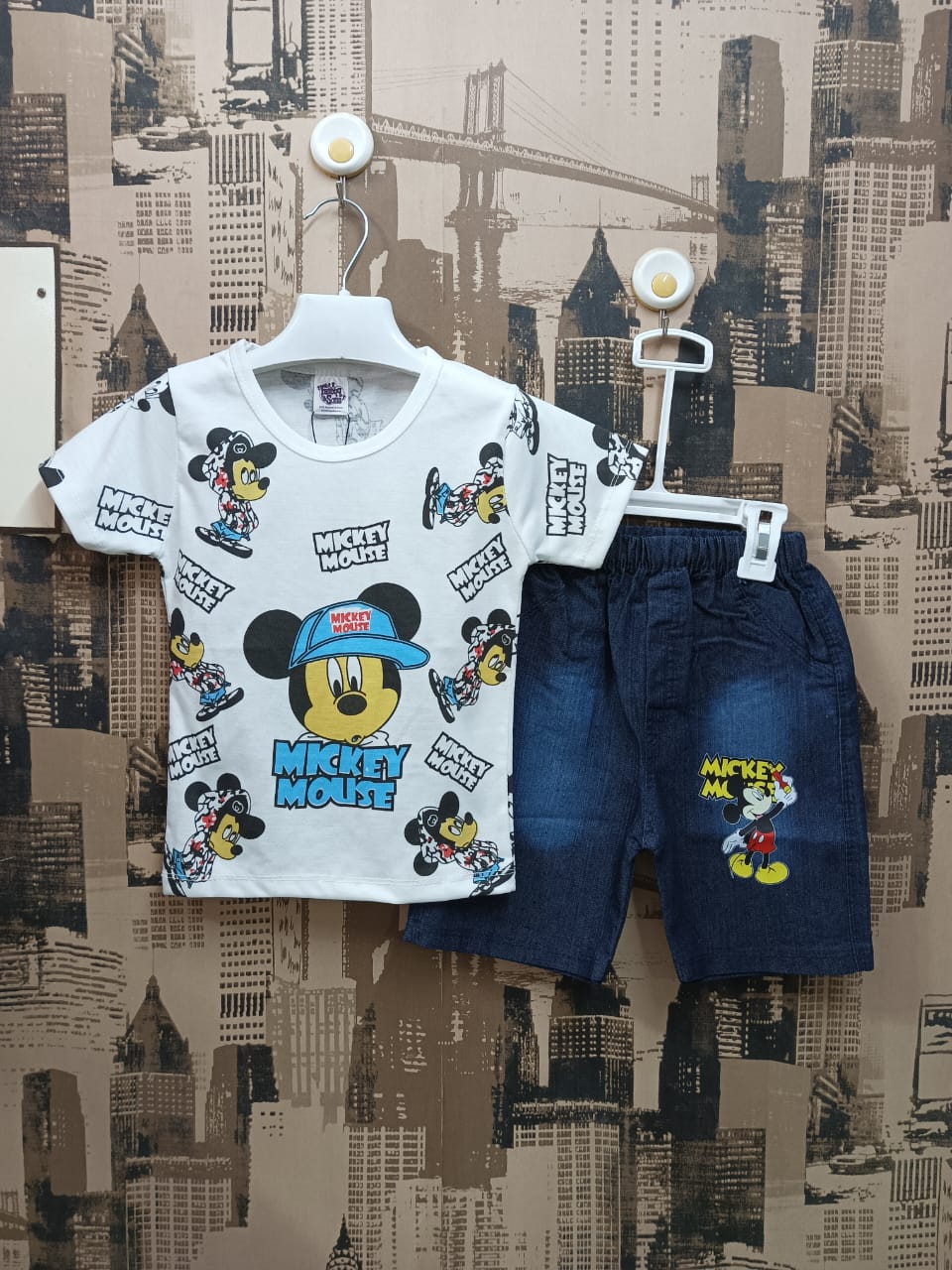 Boys Micky Mouse 2Pcs Set