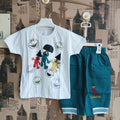 Boys 3 Cartoon Print 2Pcs Set