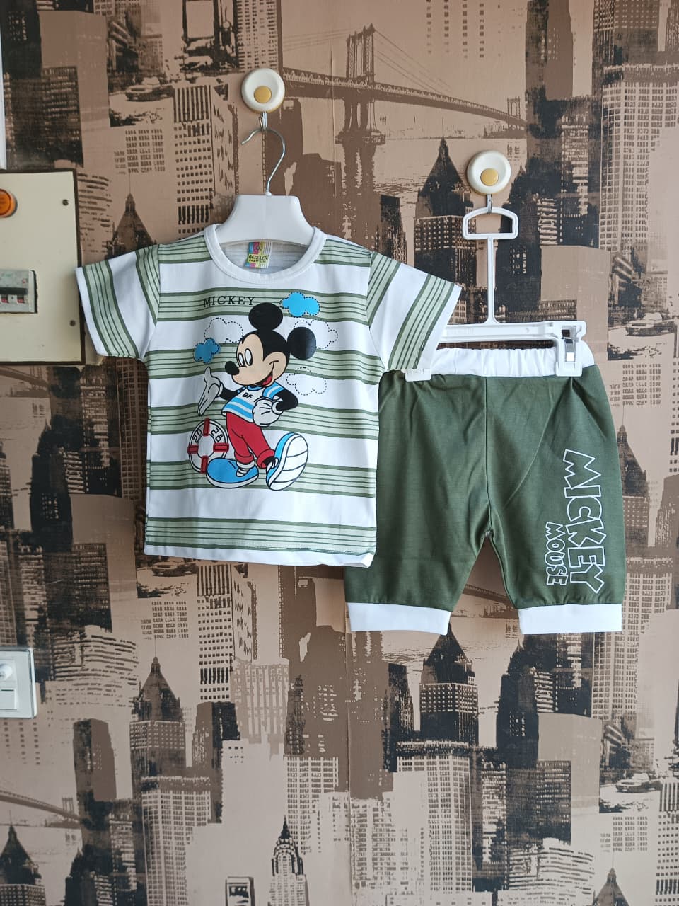 Boys Micky lIning 2Pcs Set