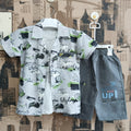 Boys Over Think Shirt 3Pcs Set