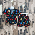 Boys M Linen 2Pcs Suit - Black