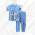 Girls Unicorn Print 2 Pcs Suit