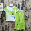 Girls 1 Big Flower 2 Pcs Suit