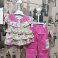 Girls Frill Frock Style 2Pcs Suit