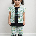 Girls Good Vibes 2Pcs Suit