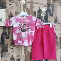 Girls Love Baby Print 2Pcs Suit