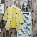 Girls Mond True Print 3Pcs Suit