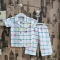 Girls Box Flower Print 2Pcs Suit
