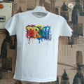 Boys Bruh Broadneck T-Shirt - White