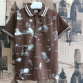 Boys Tie & Dye Polo T-Shirt