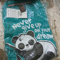 Kids Panda Print Night Suit - Green