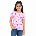 Girls All Over Strawberry T-Shirt - Pink