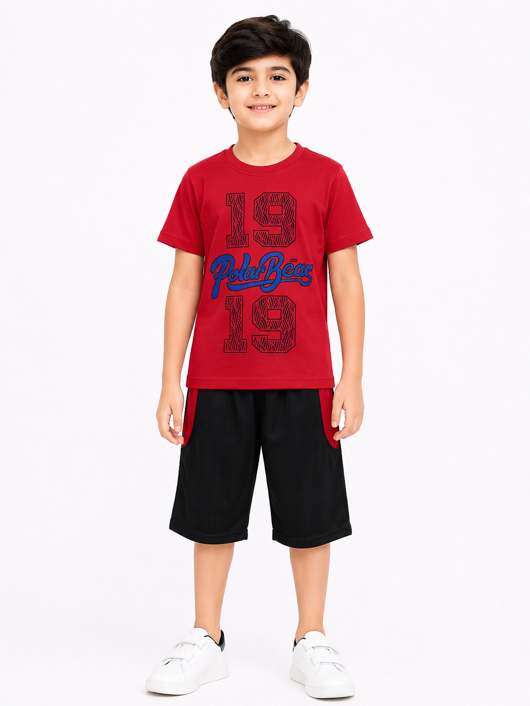Boys 19 Polar Bear 2Pcs Suit