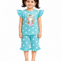 Girls Doll Best Friend Print 2Pcs Suit