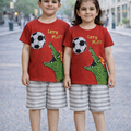 Kids Lest Play Ball Dino 2 Pcs Suit