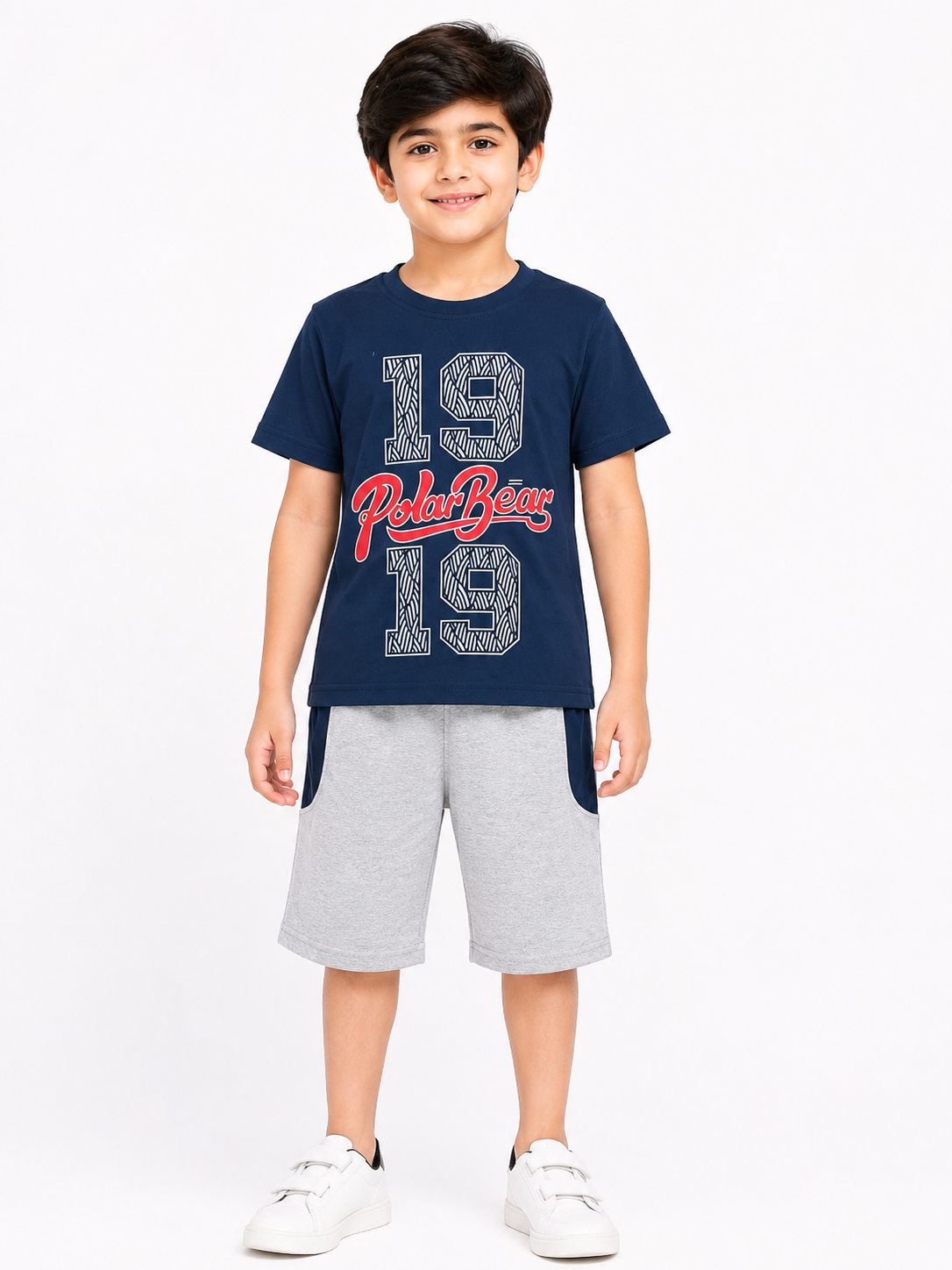 Boys 19 Polar Bear 2Pcs Suit