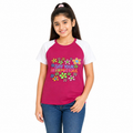 Girls Say Your Flower T-Shirt - Hot Pink