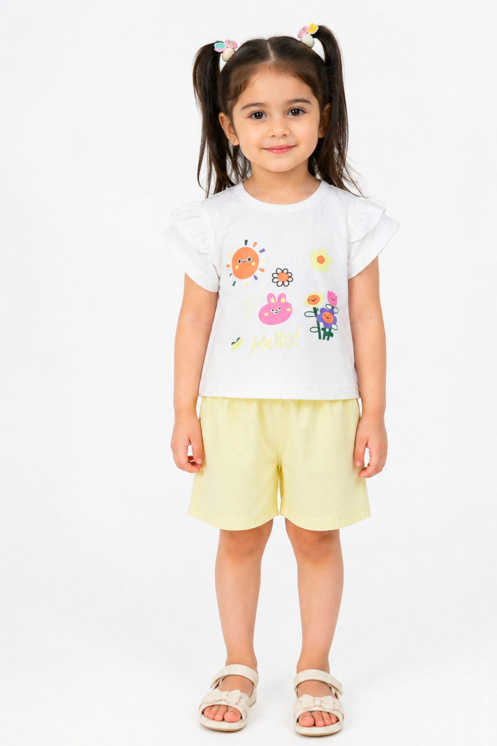 Girls Hello Sun 2Pcs Suit