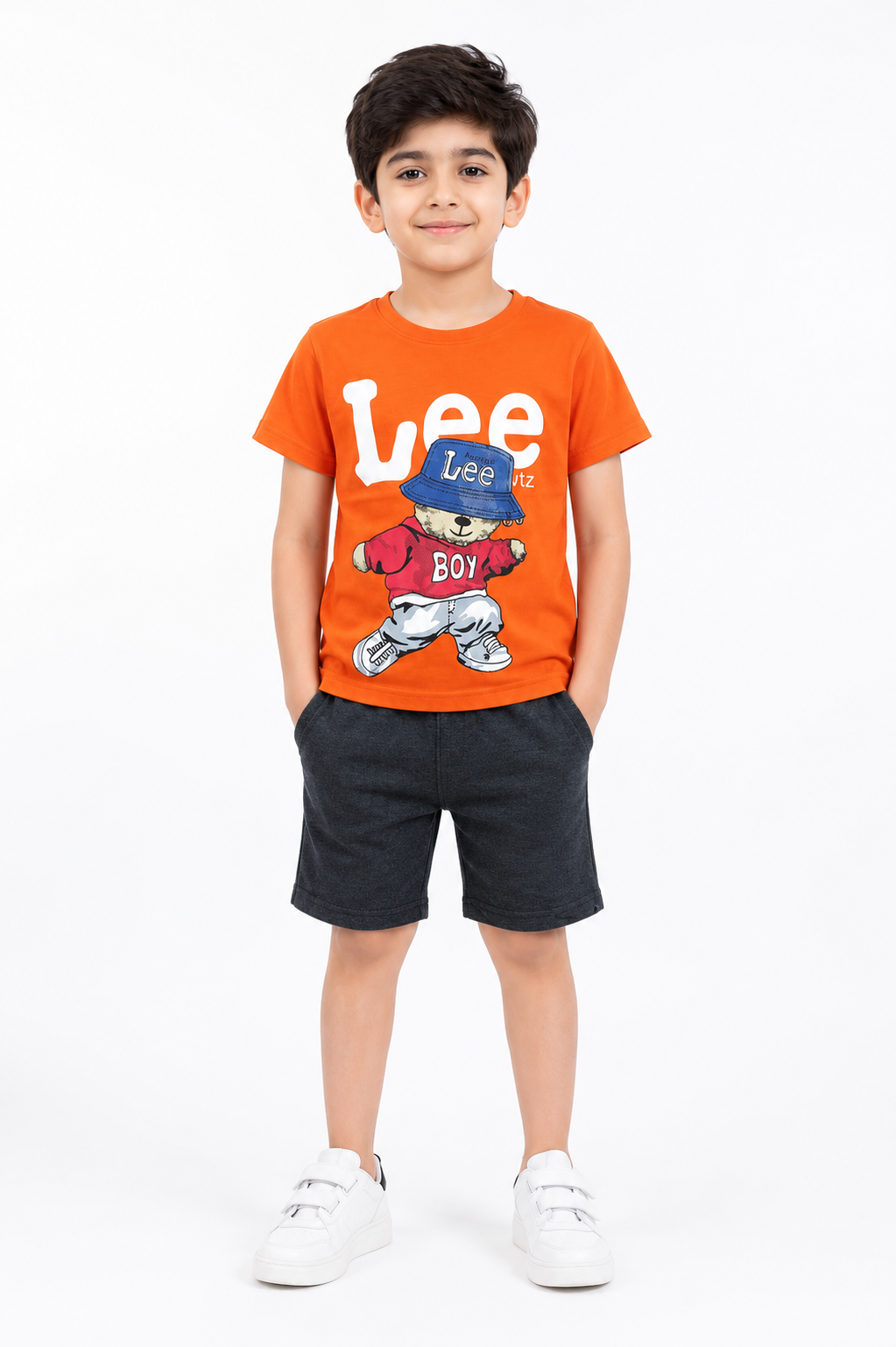 Boys Lee Boy 2Pcs Suit - Orange